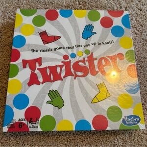 Twister Board Game with Colorful Dots